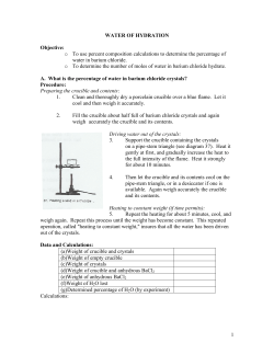 ch10.WATER OF HYDRATION - chem