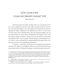 how clear is the - Grove City College