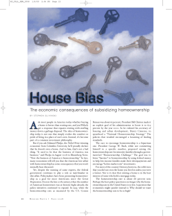 House Bias - Federal Reserve Bank of Richmond