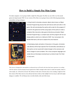 How to Build a Simple Pac-Man Game