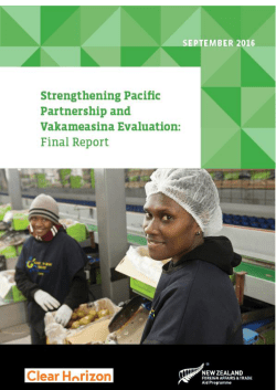 SPP Vak Evaluation Final Report2016