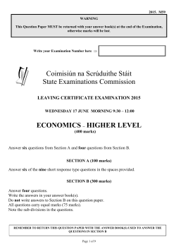 HIGHER LEVEL - Careers Portal