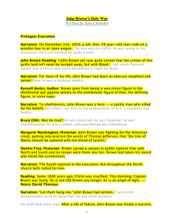 John Brown - Ethan Lewis