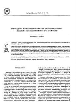 Print this article - Geological Quarterly