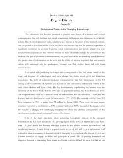 Digital Divide - Harvard Kennedy School