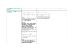 Domain: Numbers and Operations