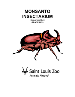 MONSANTO - Saint Louis Zoo