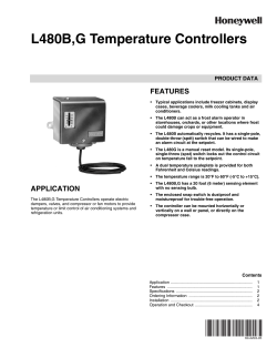 60-2203&mdash;05 - L480B,G Temperature Controllers