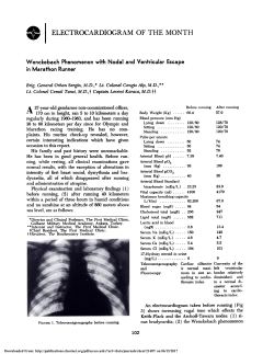 electrocardiogram of the month