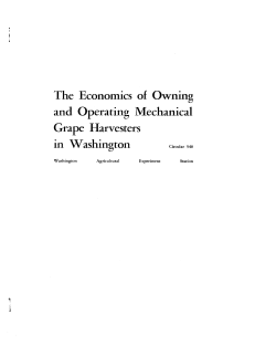 The Economics of Owning and Operating Mechanical Grape