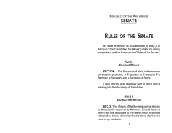 Rules Oct2016.pmd - Senate of the Philippines