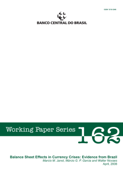 Balance Sheet Effects in Currency Crises: Evidence