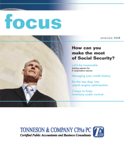 How can you make the most of Social Security?
