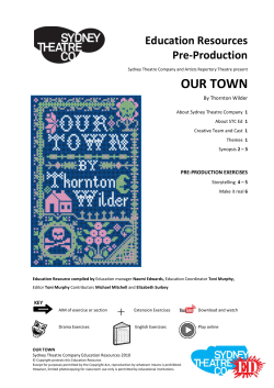 OUR TOWN - cloudfront.net