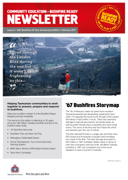 Tasmanian Fire Service Newsletter Feb 2017