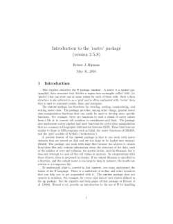 Introduction to the `raster` package (version 2.5-8)