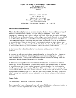 English 215, Section 5