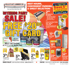 interior paint - Hills Flat Lumber Co.