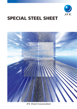 SPECIAL STEEL SHEET