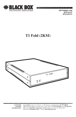 T1 Fold (2KM)