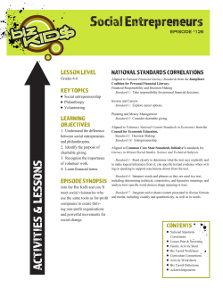 Social Entrepreneurs