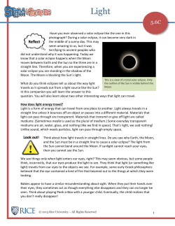 Have you ever observed a solar eclipse like the one in this