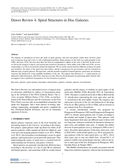 Dawes Review 4: Spiral Structures in Disc Galaxies