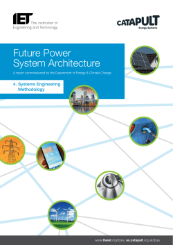 Future Power System Architecture