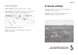 St Davids Airfield - Pembrokeshire Coast National Park