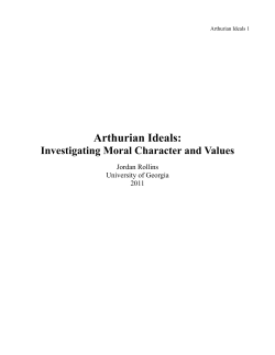 Arthurian Ideals - Peter Smagorinsky