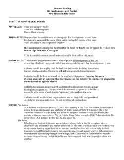 Accelerated English I - New Albany Middle School