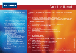 Brandveiligheidsfiche