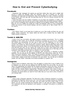 How to End and Prevent CyberEullying