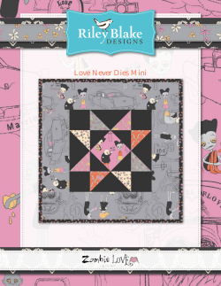 Love Never Dies Mini - Riley Blake Designs