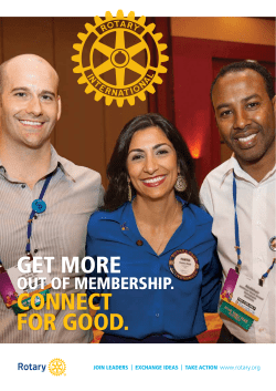 Connect for Good - My Rotary