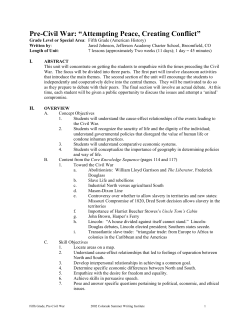 Fifth Grade Lesson Plans | Core Knowledge Foundation