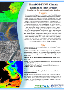 Climate Resilience Pilot Project
