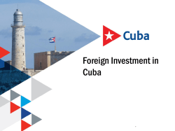 Presentation on the Cuban Market by the Cuban Chamber of