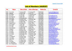 Member List