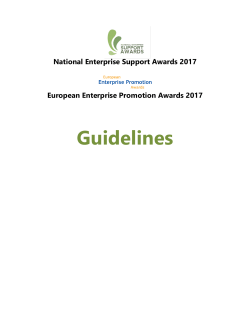 Guidelines - Commerce Department