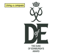 Using a compass - Stockland Green School