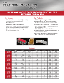 Film To Be Used On Paperboard / CPET Trays