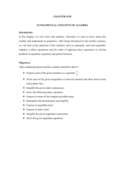 Chapter 1_FUNDAMENTAL CONCEPTS OF ALGEBRA