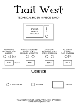 Trail West Tech Spec (5 Piece)