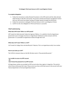 To Delegate Third Level Access to CSC`s Local Registrar Partner To