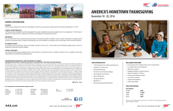 america`s hometown thanksgiving