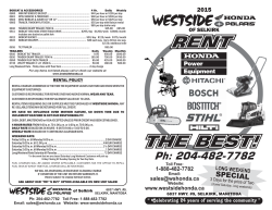 See our list of items, rates and policies here