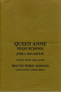 Queen Anne High School Alumni Association