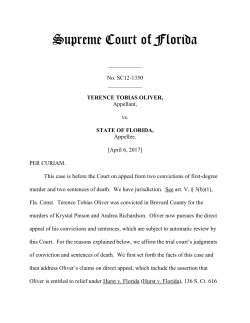 SC12-1350 Opinion - Florida Supreme Court