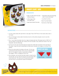 INGREDIENTS - DeMet`s Flipz
